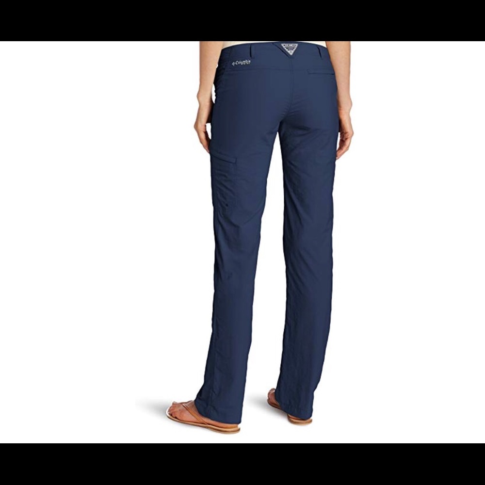 Columbia size 14 navy UPF pants NWT